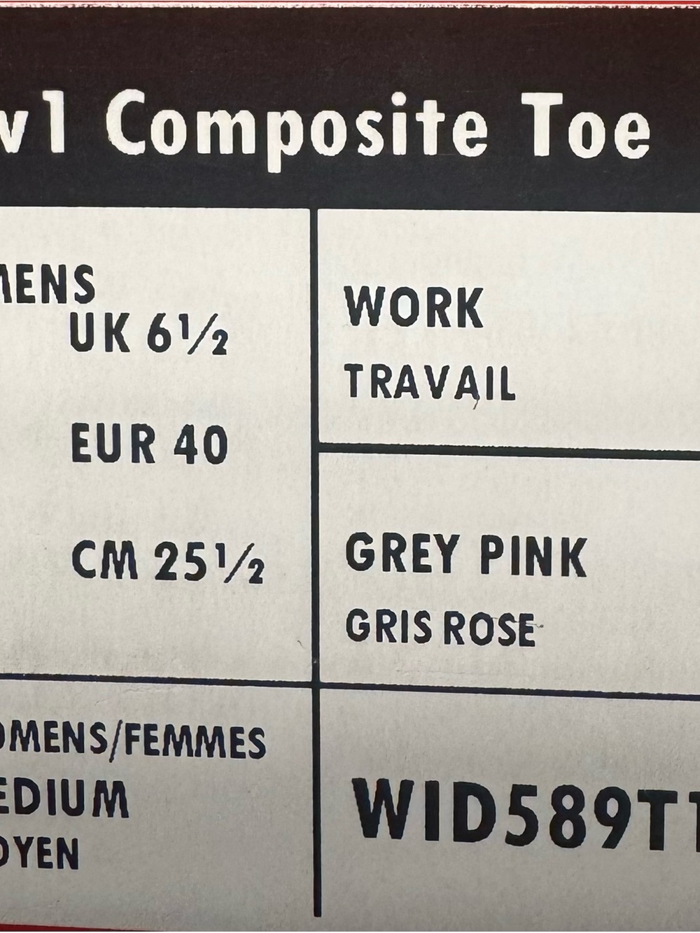 *New Balance Women’s Grey Sneakers with Pink Accents - Picture 6 of 6
